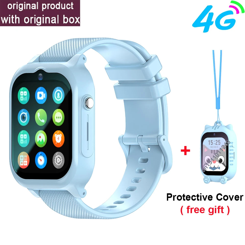 New Kids Smart Watch 4G GPS WIFI Video Call SOS Child Smartwatch Camera Voice Monitor Tracker Location Phone Watch