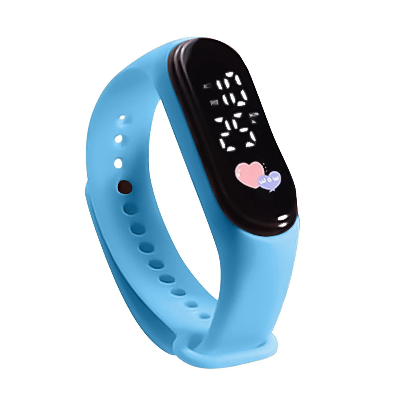 Kawaii Smart Watch For Kids Fashion Outdoor Waterproof Sports Kids' Watches Boy Girls Digital Watches Silicone montre enfant