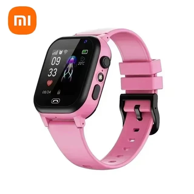 Xiaomi Kids Smartwatch 4G SOS GPS Location Video Call Analogue Card Waterproof Watch Camera Boys Girls Upgrade add Earphone