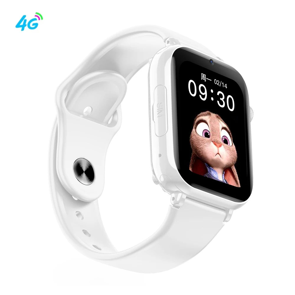 2024 4G Smart Watch Kids GPS Location WIFI Video Call SOS Waterproof Children Smartwatch Camera Monitoring Tracker Watch Girls