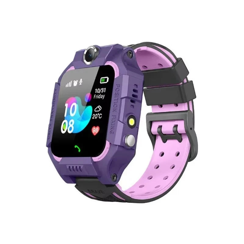 Kids Smart Watch SOS Antil-lost GPS Location Camera Sim Card Call IP67 Waterproof Smart Watch For Android Ios Kids Gift 2025