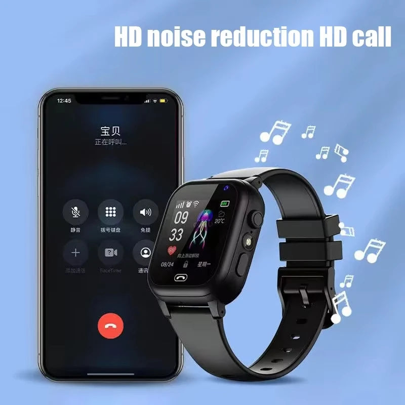 Xiaomi Kids Smartwatch 4G SOS GPS Location Video Call Analogue Card Waterproof Watch Camera Boys Girls Upgrade add Earphone