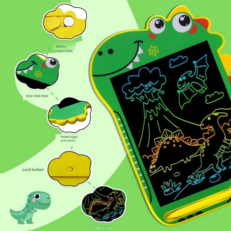 Cartoon Dinosaur LCD Writing Board Drawing Board Children's Graffiti Sketch Handwriting Blackboard