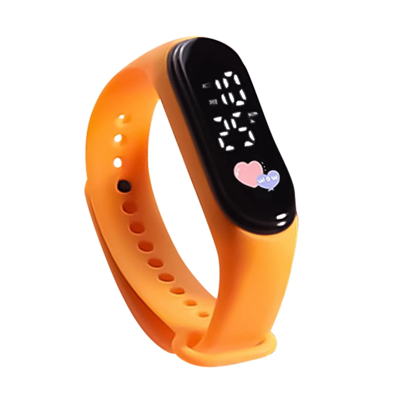 Kawaii Smart Watch For Kids Fashion Outdoor Waterproof Sports Kids' Watches Boy Girls Digital Watches Silicone montre enfant