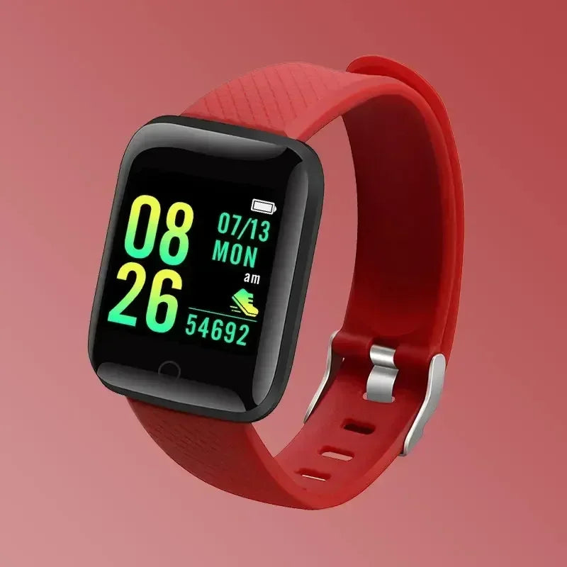 Children's Smart Watch Led Digital Clock Waterproof Smartwatch Kids Sports Heart Rate Monitor Fitness Tracker Watch Boy and Girl