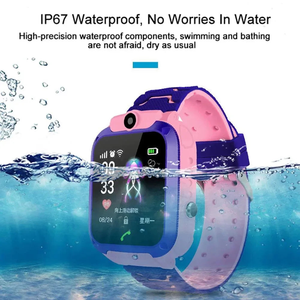 Xiaomi Kids Smart Watch SOS GPS Location Tracke Sim Card Call Child SmartWatch Camera Waterproof Watch Gift For Ios Android