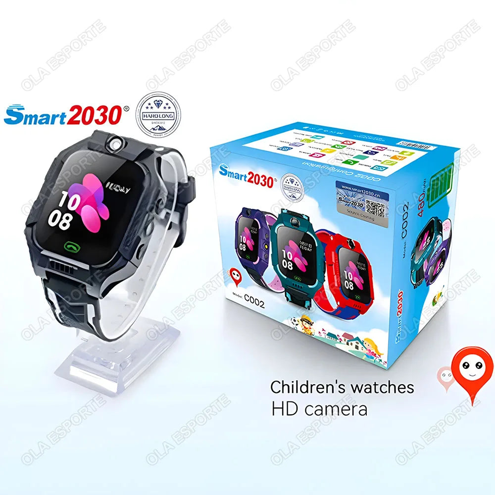 For Xiaomi Kids Smart Watch SOS LBS Location Camera 2G Sim Card Call IP67 Waterproof Smart Watch For Ios Android Gift Boy Girls