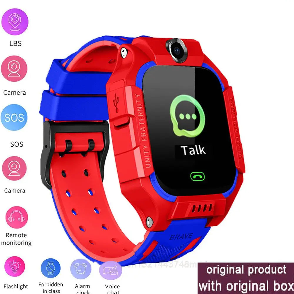 New Smart Watch Kids LBS Baby Phone 2G Watch Camera SOS PK Q02 Q12 Q15 Children Smartwatch Android Ios for Boys Girls Gifts
