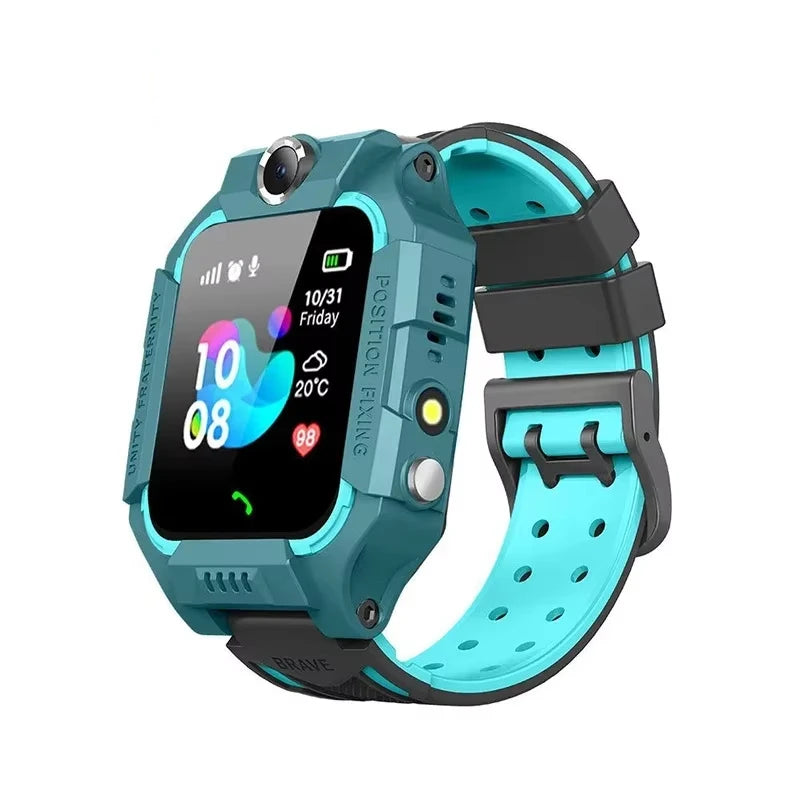Kids Smart Watch SOS Antil-lost GPS Location Camera Sim Card Call IP67 Waterproof Smart Watch For Android Ios Kids Gift 2025