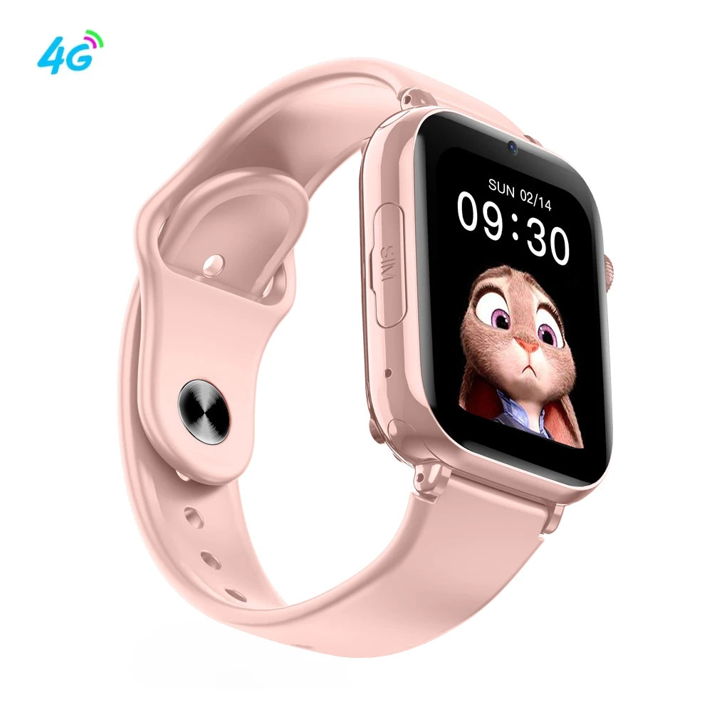 2024 4G Smart Watch Kids GPS Location WIFI Video Call SOS Waterproof Children Smartwatch Camera Monitoring Tracker Watch Girls