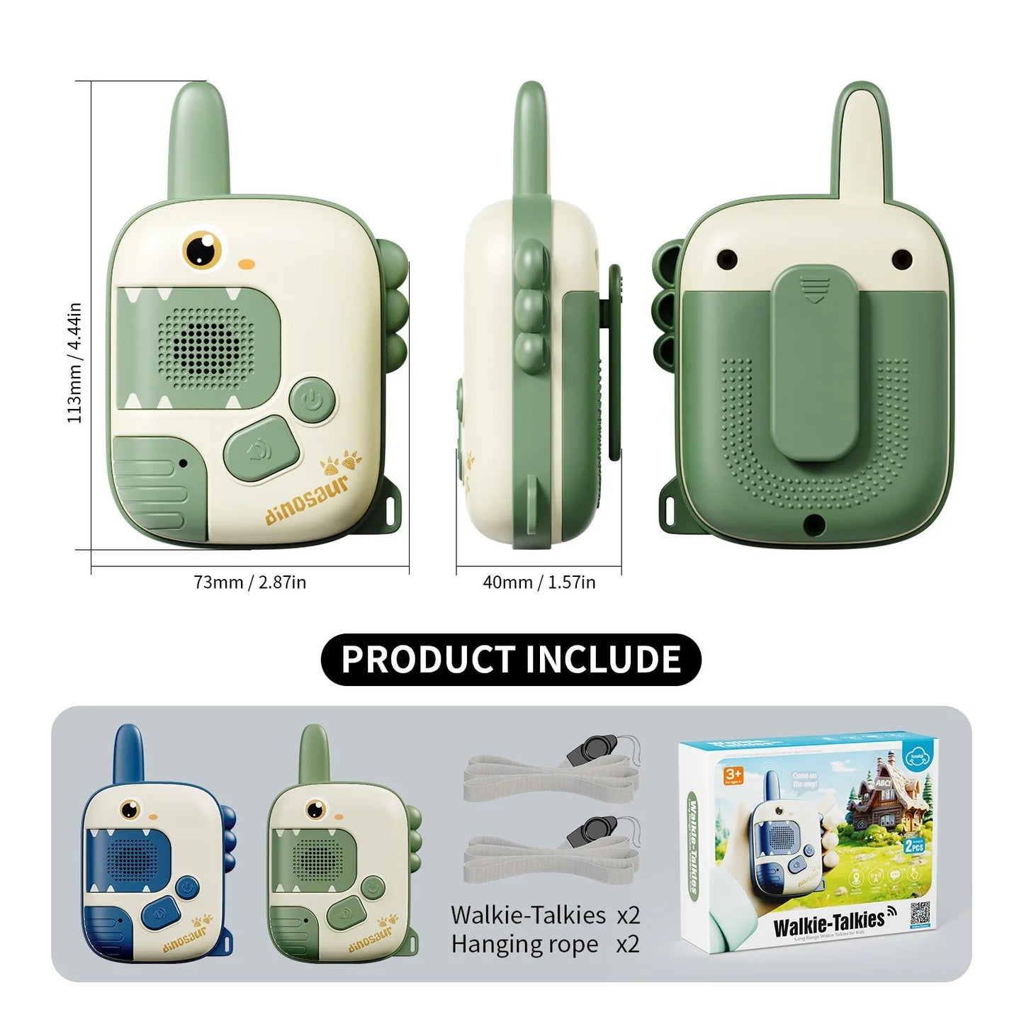 Children's Walkie Talkie Handheld Small Pager Parent-Child Wireless Outdoor Remote Intelligent Communication Puzzle Toy Gift