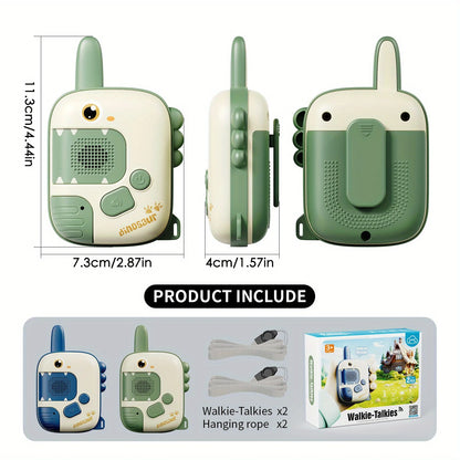 Children's Walkie Talkie Handheld Small Pager Parent-Child Wireless Outdoor Remote Intelligent Communication Puzzle Toy Gift