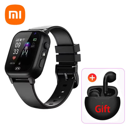 Xiaomi Kids Smartwatch 4G SOS GPS Location Video Call Analogue Card Waterproof Watch Camera Boys Girls Upgrade add Earphone